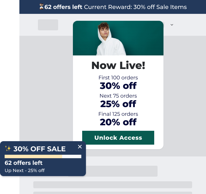 Limited quantity offers increase demand and lower discount margin